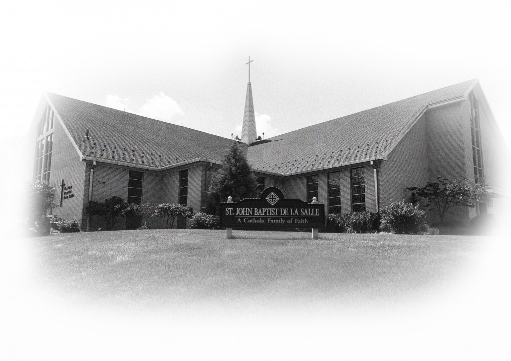 St_Johns_Parish_Outside_Cake_Image_Grayscale_Vignette